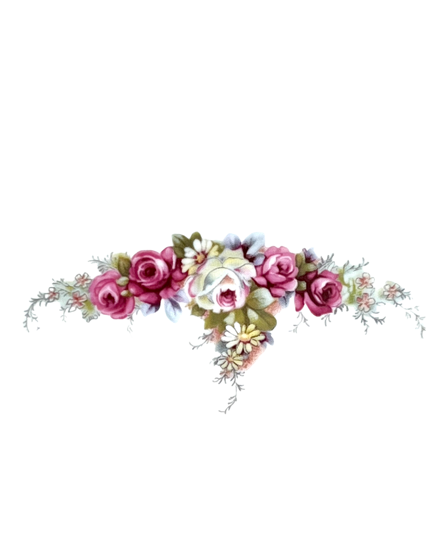 Volné dekory k prodeji - Dekor "KAMILA"