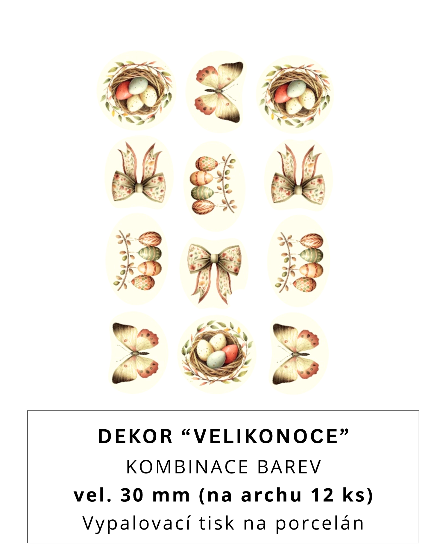 Dekor ,,Velikonoce" č 2